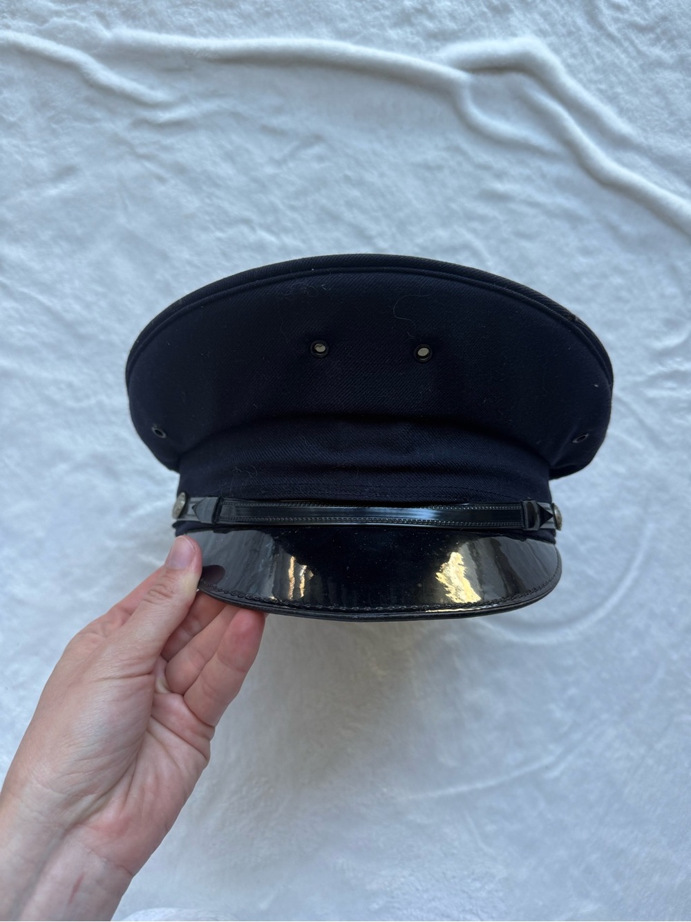 100% Wool Vintage Obsolete Lancaster
Brand California Police Cap Hat